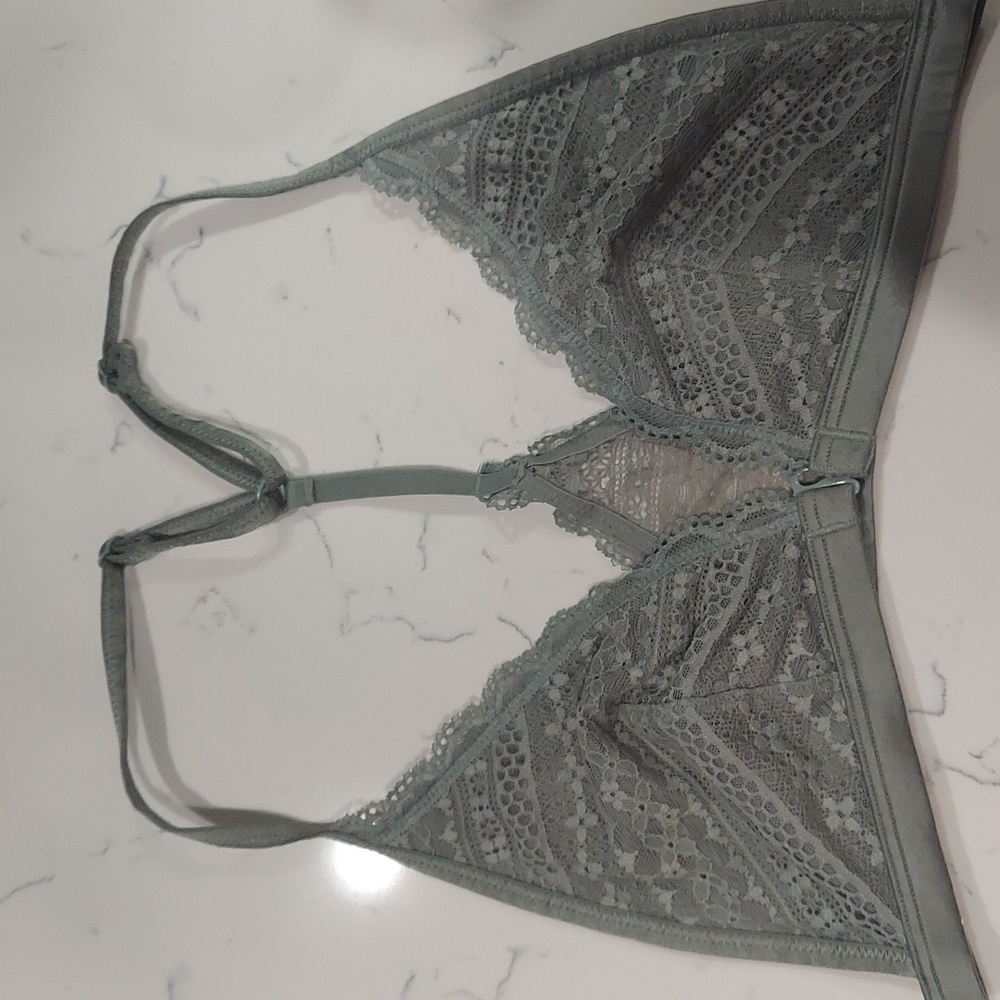 Green Lace Bralette